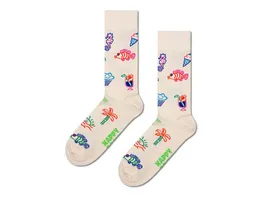 Happy Socks Damen Socken Summer Lo Fi