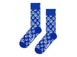 Happy Socks Unisex Socken Peace