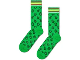 Happy Socks Unisex Socken Leaf