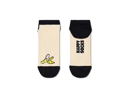 Happy Socks Unisex Sneaker Socken Banana