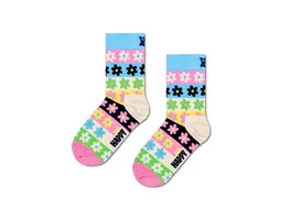 Happy Socks Kinder Socken Kids Flower Stripe