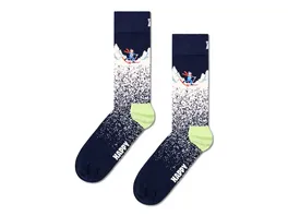 Happy Socks Unisex Socken Snowy Night