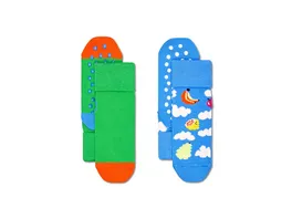 Happy Socks Kinder ABS Socken Cloudy Fruits 2er Pack