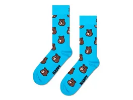 Happy Socks Unisex Socken Bear