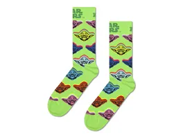 Happy Socks Unisex Socken Star Wars Yoda