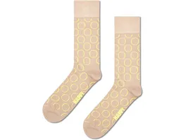 Happy Socks Unisex Socken Big Dot Plant Dye