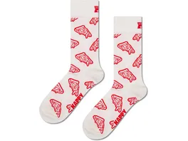 Happy Socks Unisex Socken Pizza