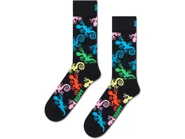 Happy Socks Unisex Socken Gecko