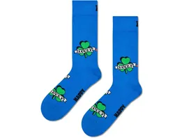 Happy Socks Unisex Socken Three Leaf Luck