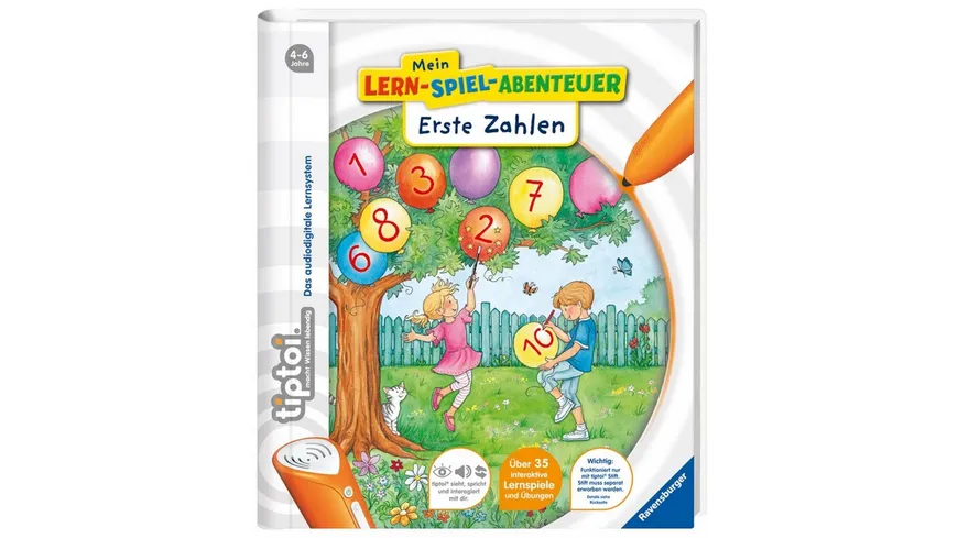 Ravensburger tiptoi - Mein Lern-Spiel-Abenteuer - Erste Zahlen