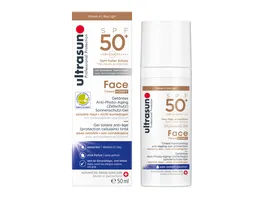 ultrasun Face Tinted Honey SPF 50