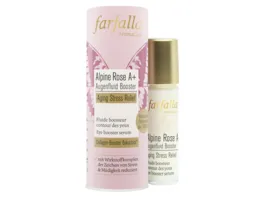 farfalla Alpine Rose A  Augenfluid Booster  Aging Stress Relief