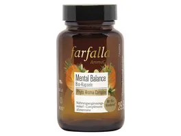 Farfalla Mental Balance Bio Kapseln Phyto Aroma Complex