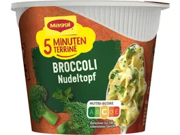 MAGGI 5 Minuten Terrine Broccoli Nudeltopf