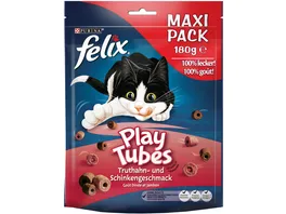 PURINA FELIX Katzensnacks Play Tubes Truthahn Schinken