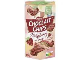 Nestle Choclait Chips Erdbeere
