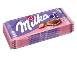 Milka Schokoladentafel Erdbeere