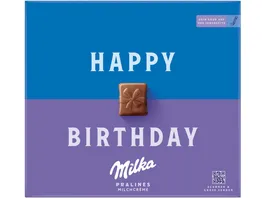 Milka Pralinen Milchcreme Happy Birthday