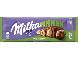 Milka Schokoladentafel Ganze Haselnuesse MMMAX