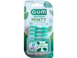 GUM SOFT PICKS Comfort Flex minty medium