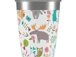 SIGG Isolierbecher Kids Cup White Moose 0 35l