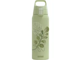 SIGG Trinkflasche Shield Therm One Eco Green Paradise 0 75l