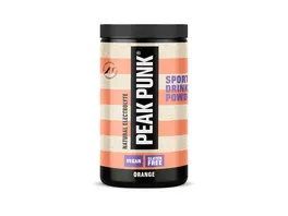 PEAK PUNK Natural Electrolyte Sport Drink Orange