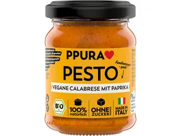 PPURA Bio Pesto vegane Calabrese