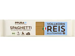 PPURA Bio Spaghetti aus Vollkornreis glutenfrei