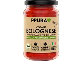 PPURA Bio Sugo Bolognes Vegan