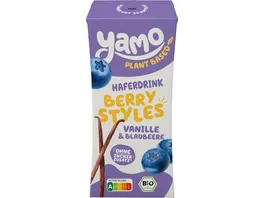 Yamo Bio Haferdrink Berry Styles