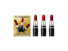 MAC Everyday Luxury Mini Lustreglass Lipstick Trio Geschenkpackung