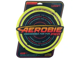 ELLIOT Aerobie Wurfring PRO Frisbee gelb 32 cm Durchmesser