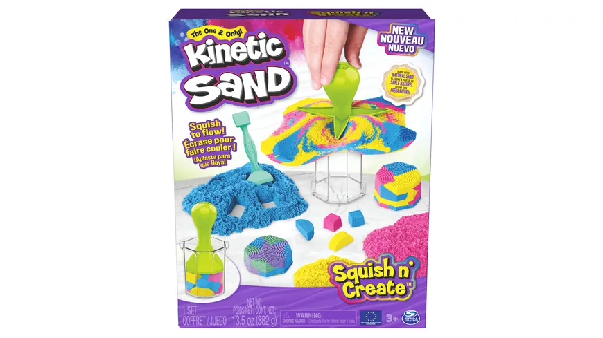 Spin Master - Kinetic Sand - Squish N' Create Set online bestellen