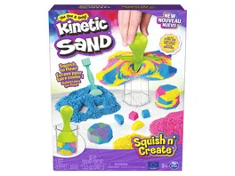 Spin Master Kinetic Sand Squish N Create Set