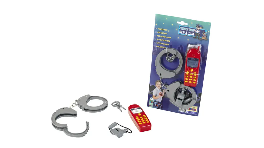 Polizei Set Handschellen und Polizeikelle mit Licht online kaufen bei Netto