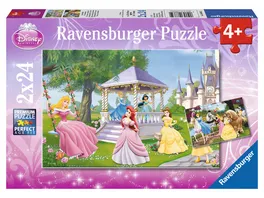 Ravensburger Puzzle Disney Princess Zauberhafte Prinzessinnen 2x24 Teile