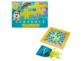 Mattel Games Scrabble Junior Kinderspiel Lernspiel Brettspiel Familienspiel