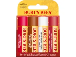 BURT S BEES Lippenbalsam 4er Pack