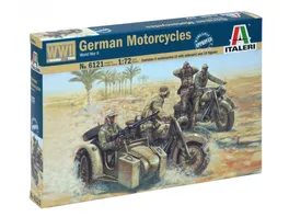 Italeri 1 72 WWII Deutsche Motorraeder