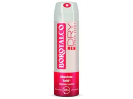 BOROTALCO Men Deo Spray Absolute Extra Dry Amber Scent