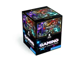 Clementoni 500 T Premium Gaming Puzzle Collection Geschenk Box Magic the Gathering