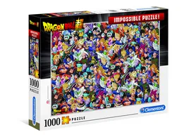 Clementoni 1000 T Impossible Puzzle Dragon Ball