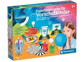 Clementoni Galileo Experimentieren fuer Vorschulkinder