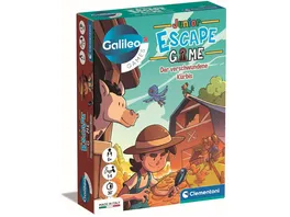 Clementoni Escape Game Junior Der verschwundene Kuerbis