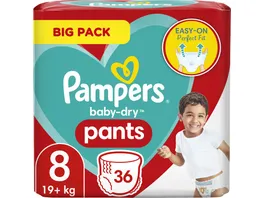 Pampers Baby Dry Pants Groesse 8