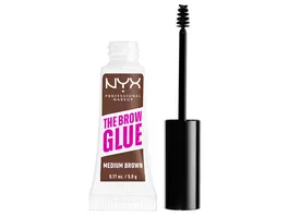 NYX PROFESSIONAL MAKEUP The Brow Glue Instant Brow Styler Medium Brown Augenbrauengel