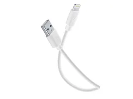 Cellularline Power Data Cable 1 2 m USB A Lightning White