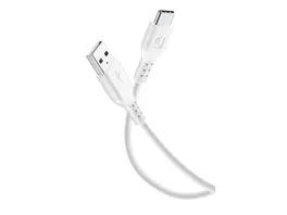 Cellularline Power Data Cable 1 2 m USB A Typ C White