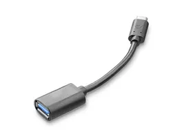 Cellularline USB A Typ C Adapter Kabel